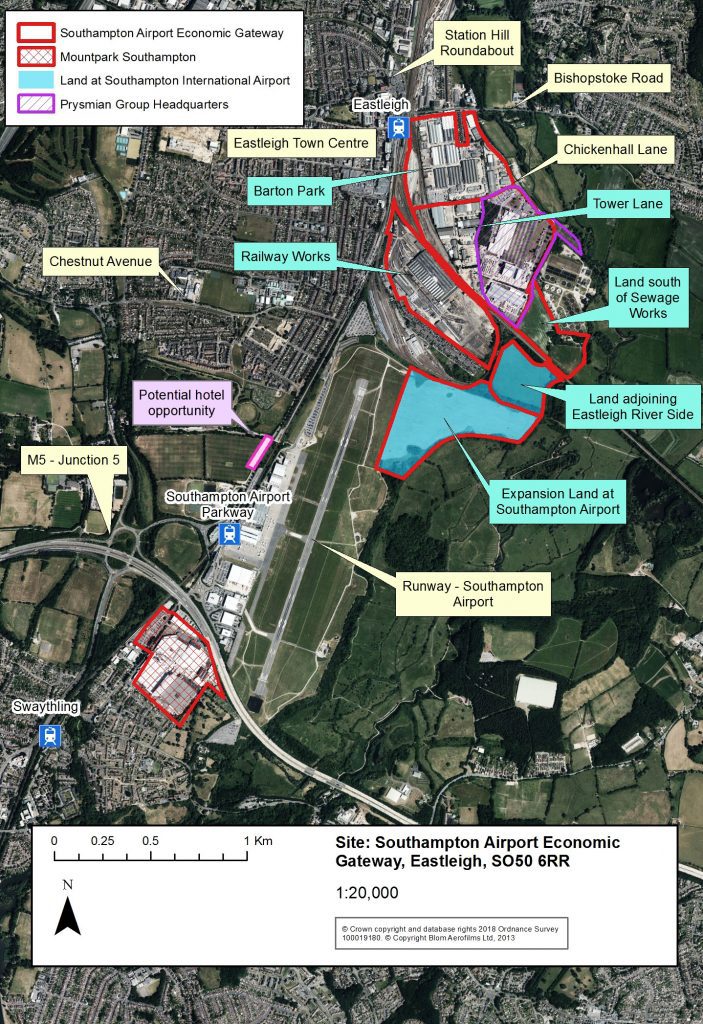 Southampton Airport Economic Gateway, Eastleigh - Business Hampshire : Business Hampshire